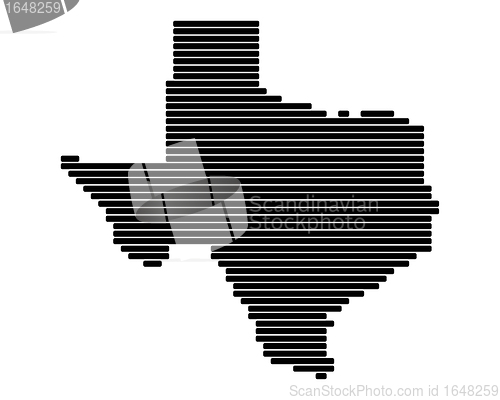 Image of Map of Texas