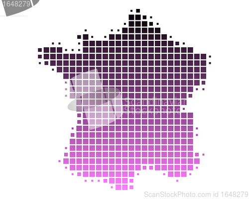 Image of Map of France