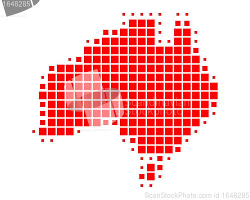Image of Map of Australia