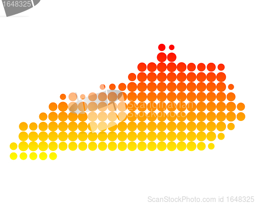 Image of Map of Kentucky