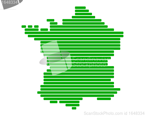 Image of Map of France