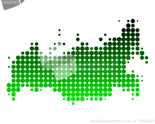 Image of Map of Russia