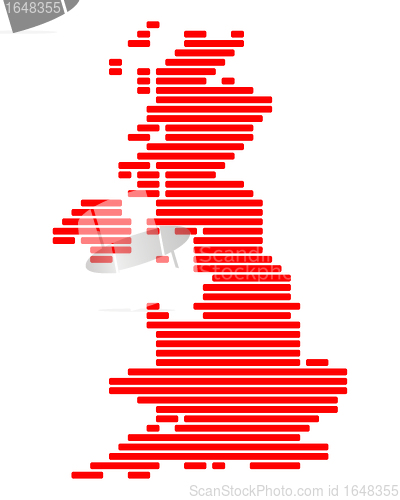 Image of Map of Great Britain
