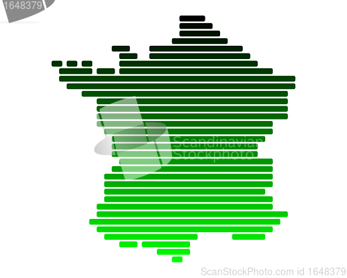 Image of Map of France