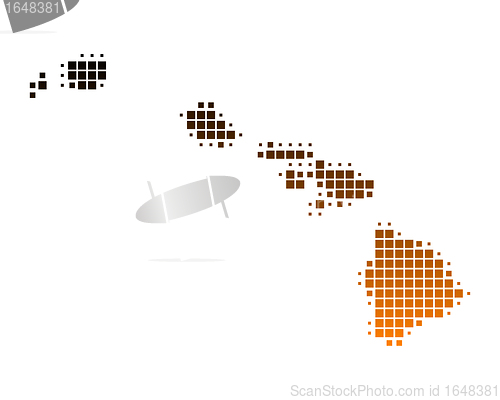 Image of Map of Hawaii