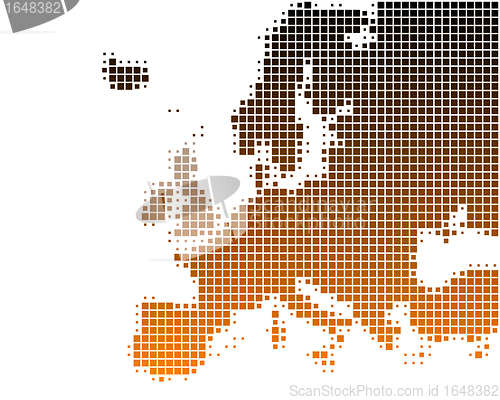 Image of Map of Europe