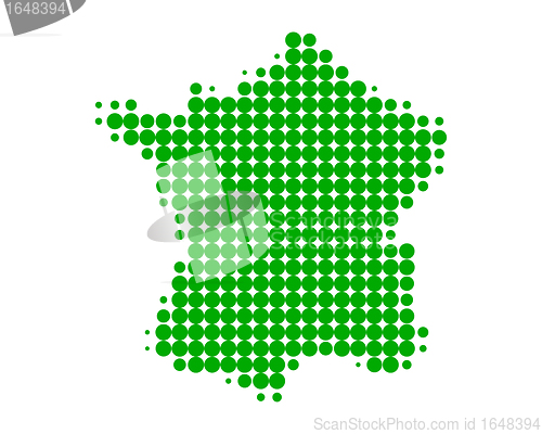 Image of Map of France