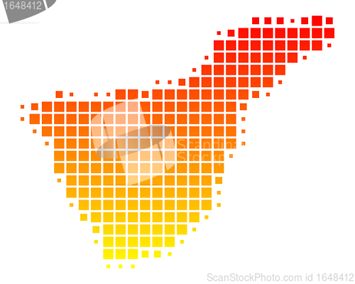 Image of Map of Tenerife