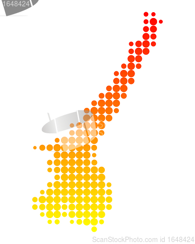 Image of Map of Lake Garda