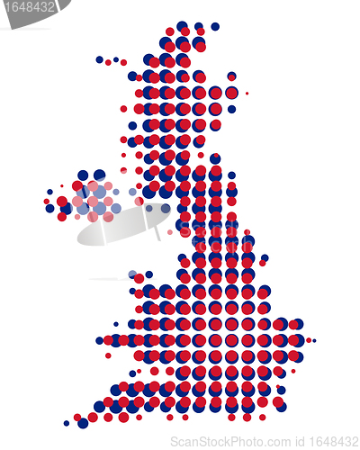 Image of Map of Great Britain