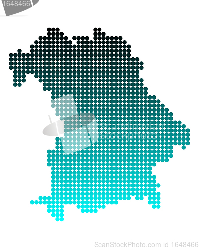 Image of Map of Bavaria