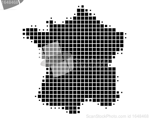 Image of Map of France