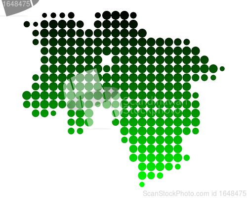 Image of Map of Lower Saxony