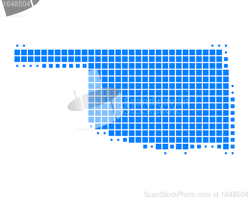 Image of Map of Oklahoma