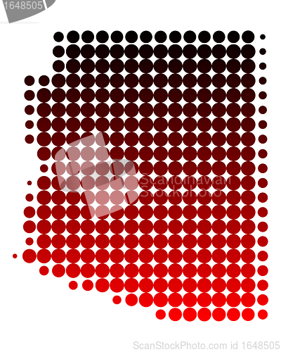 Image of Map of Arizona