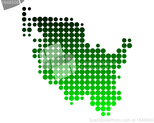 Image of Map of Schleswig-Holstein