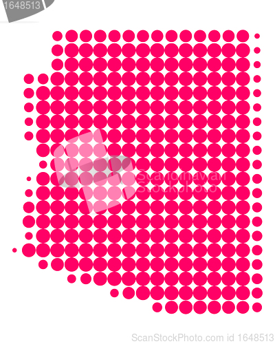 Image of Map of Arizona