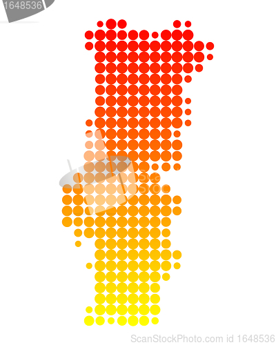 Image of Map of Portugal