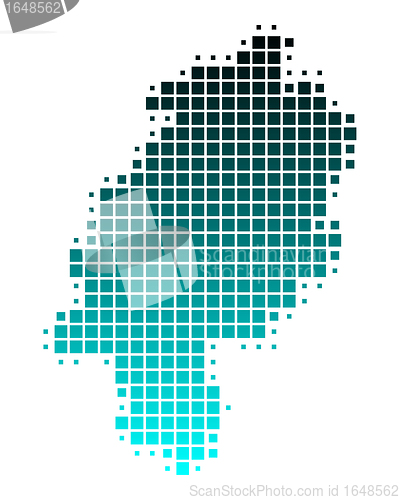 Image of Map of Hesse