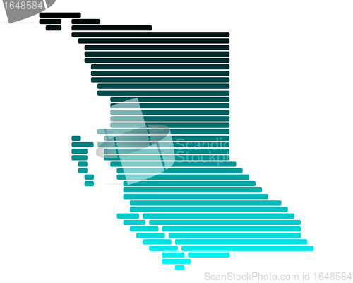 Image of Map of British Columbia