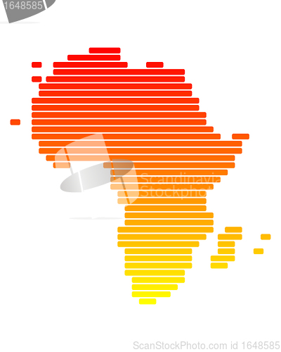 Image of Map of Africa