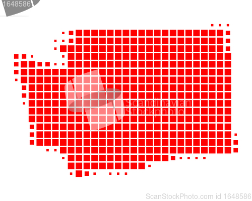 Image of Map of Washington