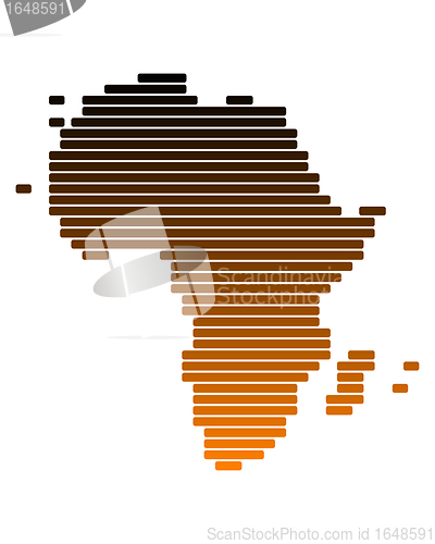 Image of Map of Africa