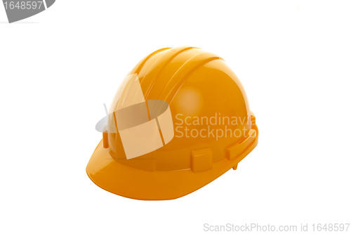 Image of Yellow hard hat