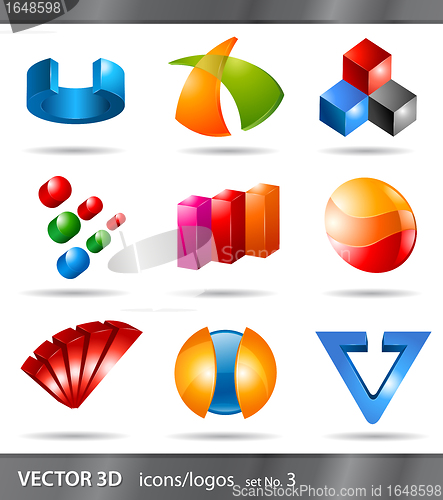 Image of set of icons or logos