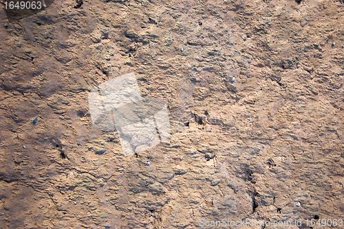 Image of Wall made of clay 