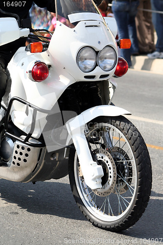 Image of Military police bike