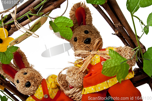 Image of easter bunnies