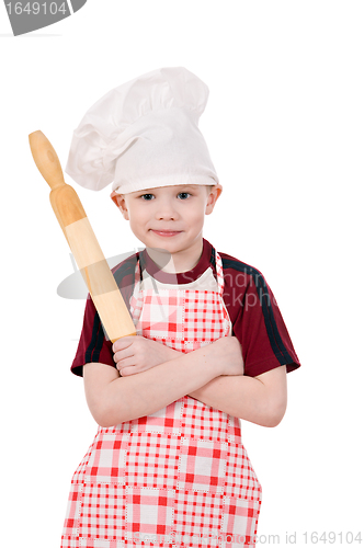 Image of boy in chef's hat