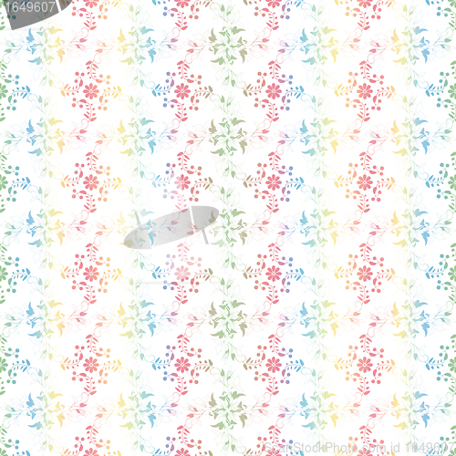 Image of Seamless Floral Pattern