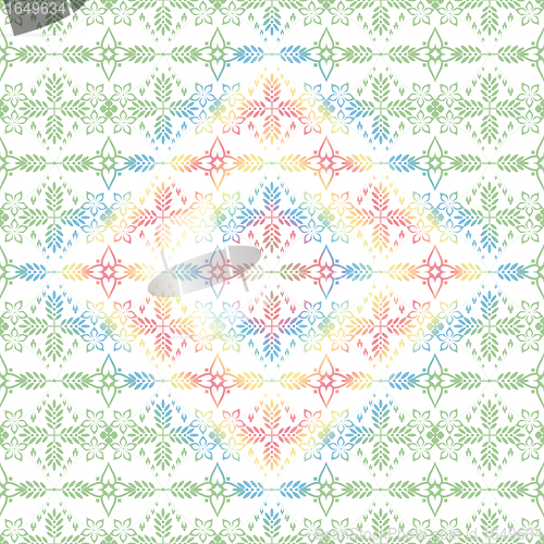 Image of Seamless Floral Pattern
