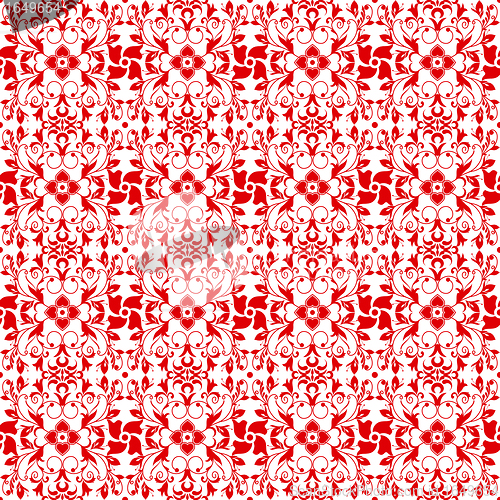 Image of Seamless Floral Pattern