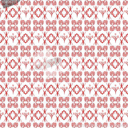 Image of Seamless floral pattern