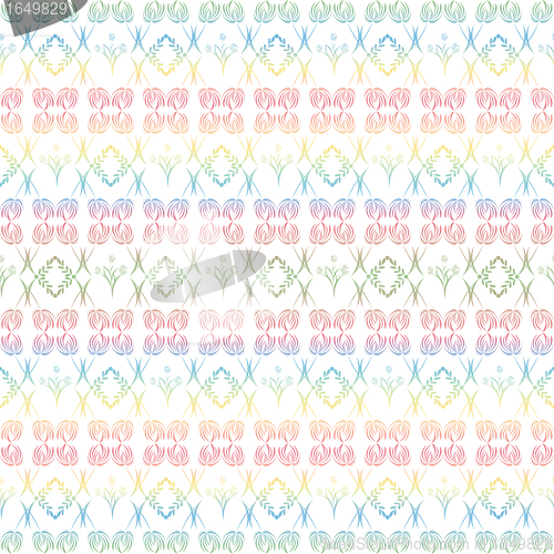 Image of Seamless floral pattern