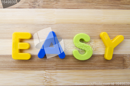 Image of Letter magnets EASY