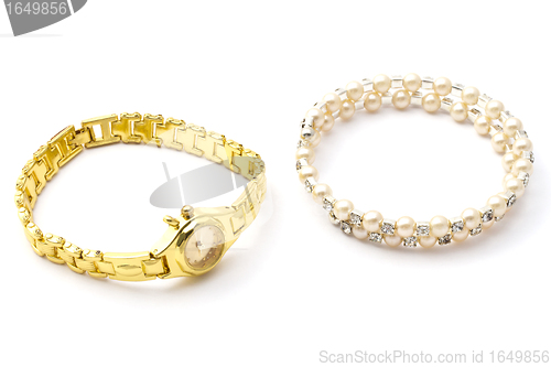 Image of Fashion watch and bracelet 