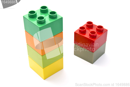 Image of Colorful building blocks