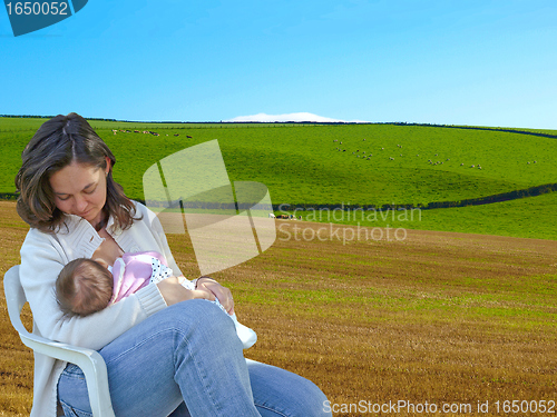 Image of Breastfeeding mum