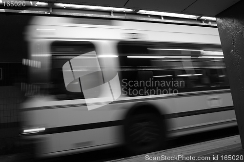 Image of Bus in motion