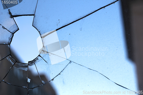 Image of Broken window