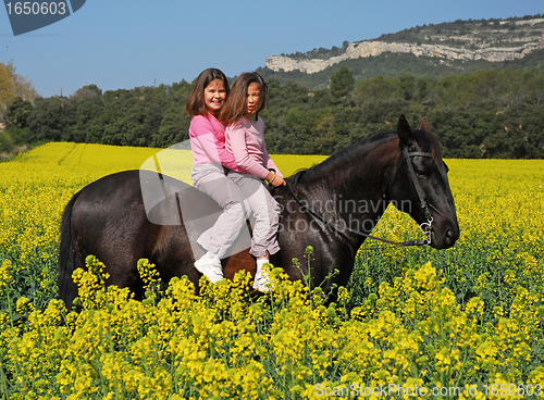 Image of riding twins 