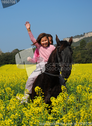 Image of riding twins 