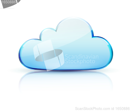 Image of Cloud concept icon