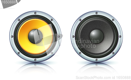 Image of Loud speaker icons