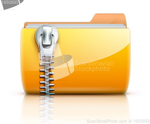 Image of Zip folder icon