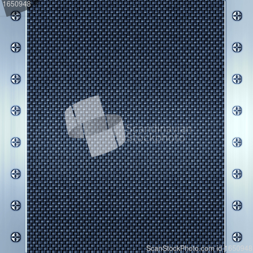 Image of carbon fibre and steel background
